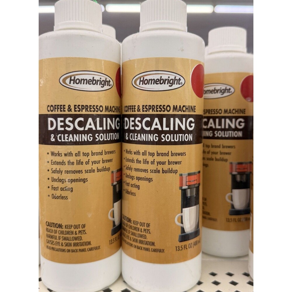 Homebright Coffee Maker Descaling, 13.5 fl oz (6 Count)